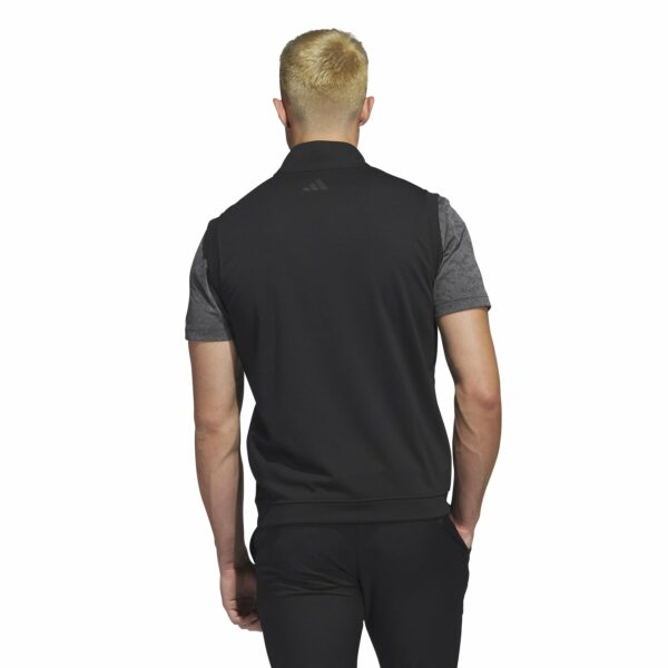 adidas Elevated 1/4 zip Golf Vest - Image 3