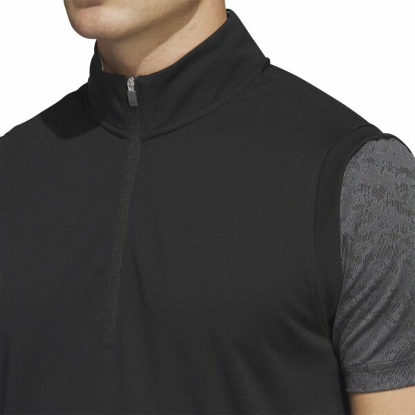adidas Elevated 1/4 zip Golf Vest - Image 4