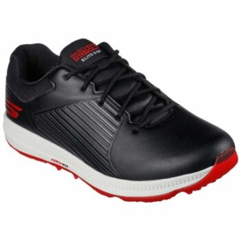 Skechers GO GOLF Elite 5 GF Golf Shoes - Black/Red