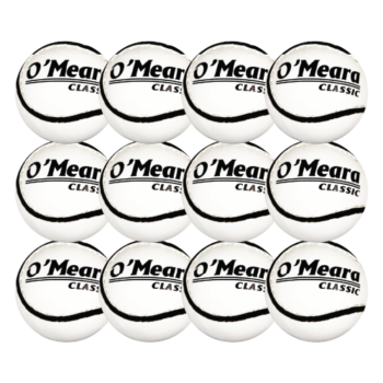 O’Meara Classic Sliotar - White 12 Pack