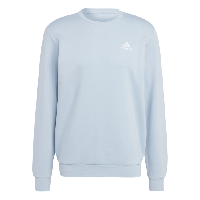 Light blue deals adidas crew neck