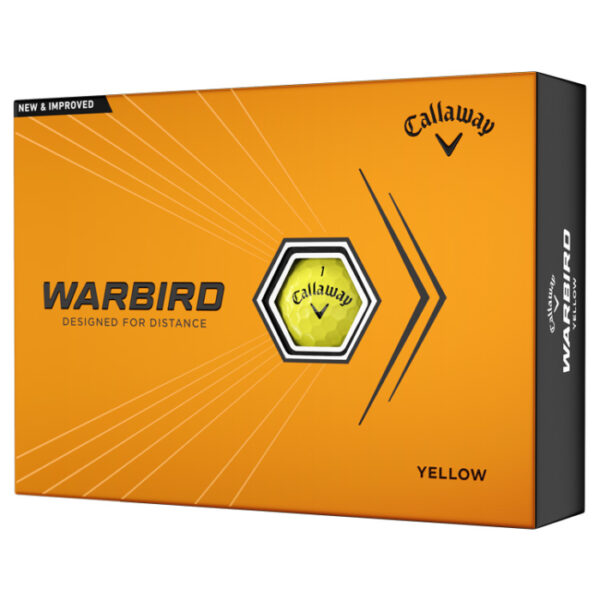 Callaway Golf 2023 Warbird Golf Balls -Yellow