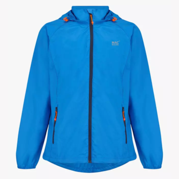 Mac In A Sac Origin 2 Adult Waterproof Rain Jacket - Ocean Blue