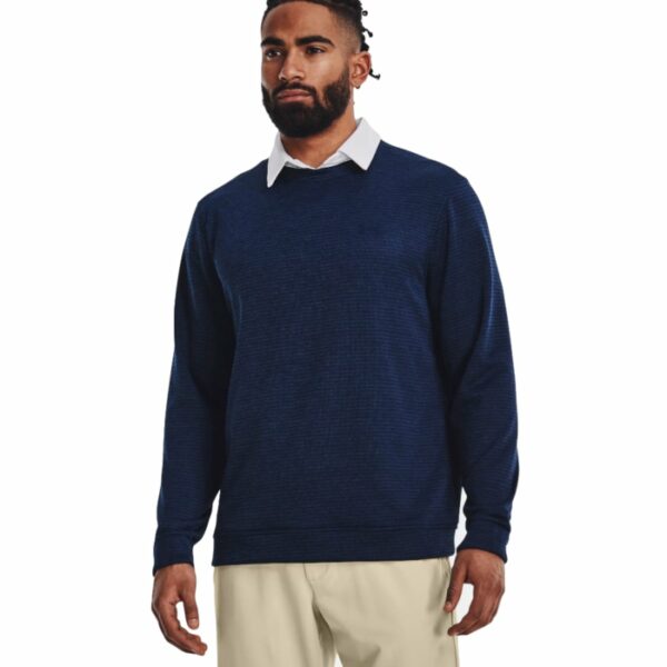 Under Armour Storm Fleece Crewneck - Navy - Image 3
