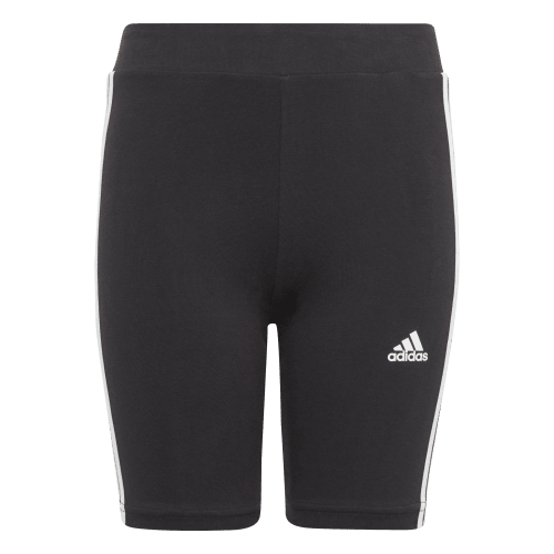 adidas Girls Essentials 3-Stripes Cotton Bike Tights