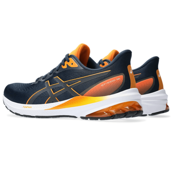 Asics Men's GT-1000 12 - Blue/Orange - Image 3