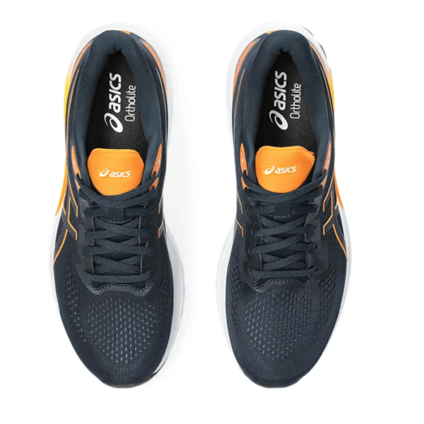 Asics Men's GT-1000 12 - Blue/Orange - Image 2
