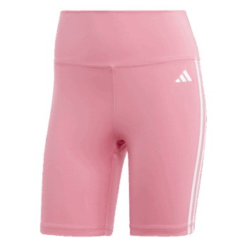 adidas Ladies Training Essentials 3-Stripes High-Waisted Short Leggings