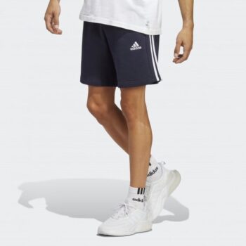 adidas Mens Essentials French Terry 3-Stripes Shorts