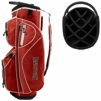 Spalding SX35 Cart Bag - Red