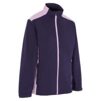 ProQuip Ladies Waterproof Darcey Jacket - Navy/Lilac