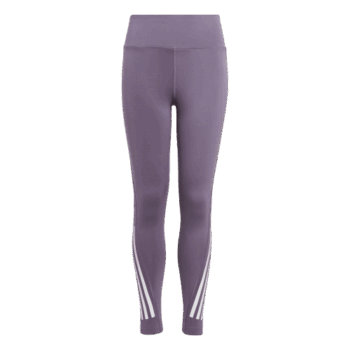 adidas Girls AEROREADY 3-Stripes High-Rise 7/8 Optime Pocket Leggings