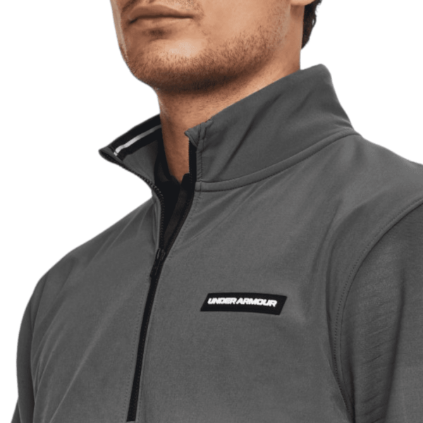 Under Armour Mens Storm Daytona Top - Grey/White - Image 4
