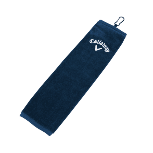 Callaway Tri Fold Golf Towel - Navy