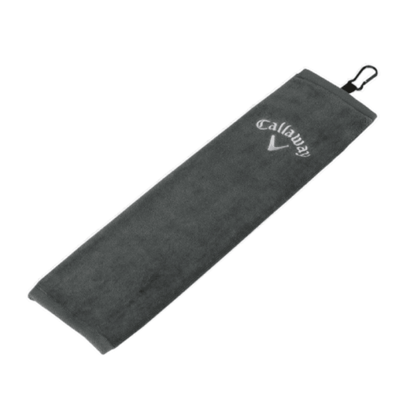 Callaway Tri Fold Golf Towel - Silver