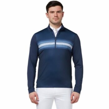 Callaway Energy Stripe Print 1/4 Zip