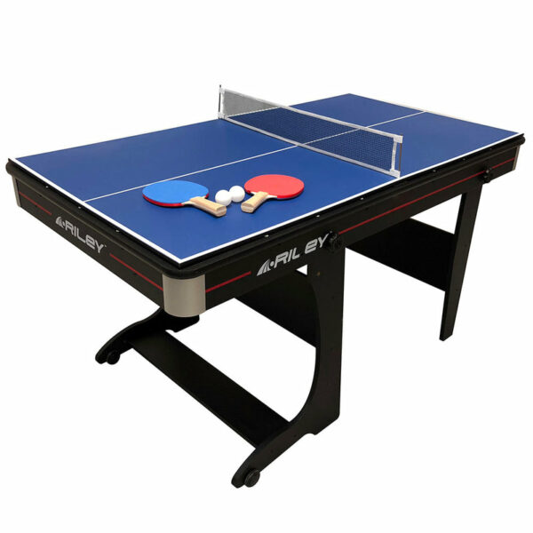 Riley 5ft Folding Pool Table with Table Tennis Table - Image 2