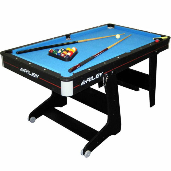 Riley 5ft Folding Pool Table with Table Tennis Table - Image 3