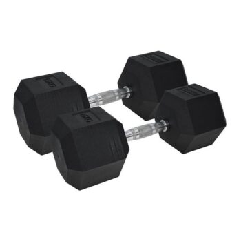 Urban Fitness PRO Hex Dumbbell - Rubber Coated (Pair) 15kg