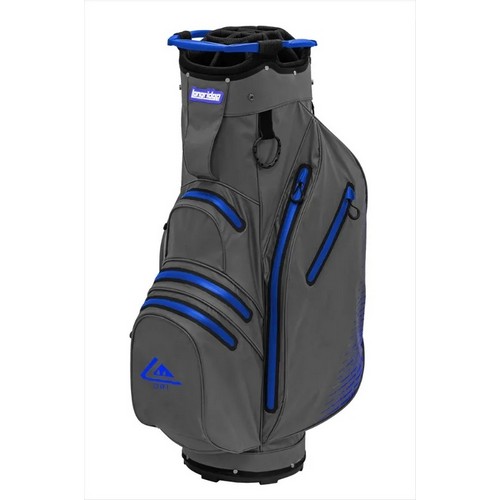 Longridge Elements Waterproof Cart Bag - Grey/Royal