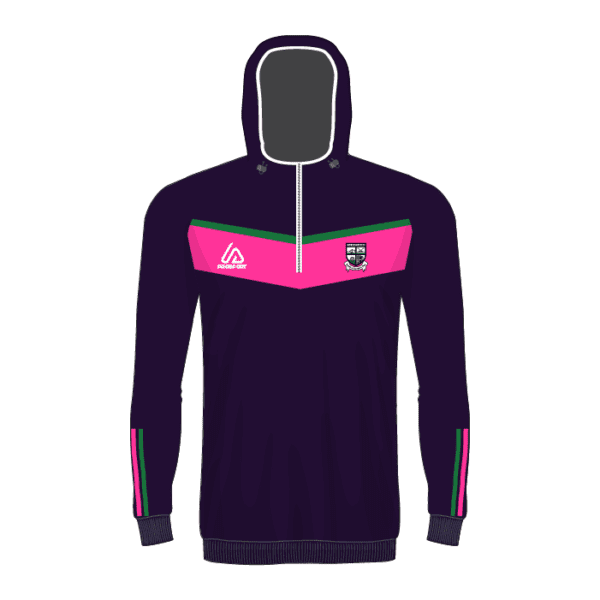 Portlaoise GAA ProSport Hoody - Navy/Pink