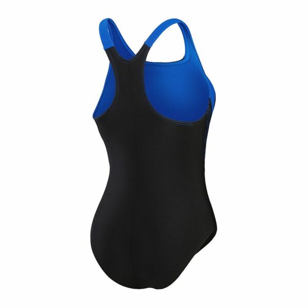 Speedo Womens HyperBoom Racerback Swimsuit - Blue/Black - Image 2
