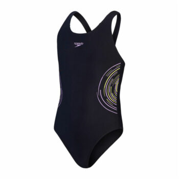 Speedo Girls Placement Muscleback Swimsuit