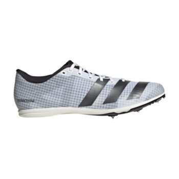 Adidas Distancestar Running Spikes - White/Black