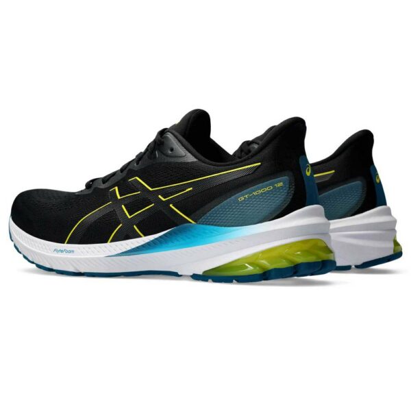 Asics Men's GT-1000 12 – Black/Yellow - Image 4