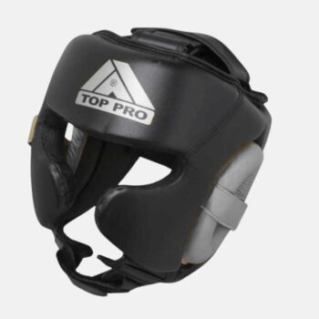 Top Pro 360 Sparring Leather Pro Headgear