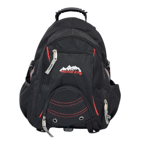 Ridge 53 Bolton Backpack - Black/Red