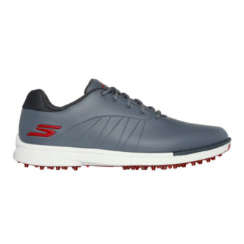 Skechers Go Golf Tempo GF Golf Shoes - Grey/Red