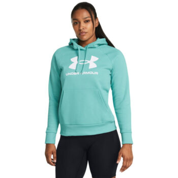 Ladies UA Rival FLC Big Logo Hdy