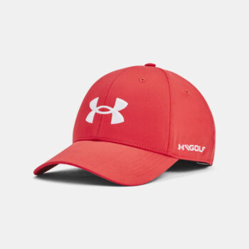 Under Armour Mens Golf96 Hat - Red/White