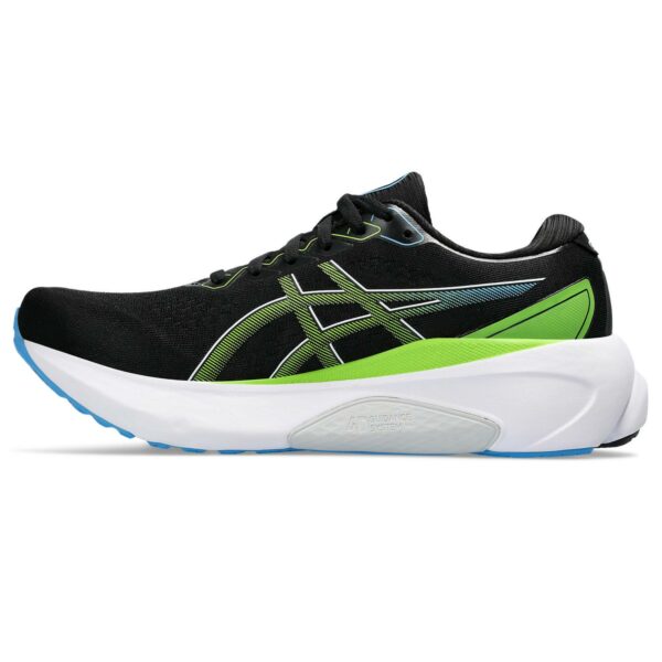 Asics Mens GEL-KAYANO 30 - Black/Lime - Image 2