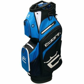 Cobra Signature Cart Bag Bright - White/Black/Blue