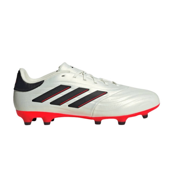 adidas Copa Pure II League Firm Ground Boots - Ivory/Black/Red