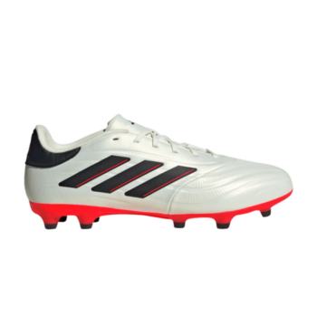 adidas Copa Pure II League Firm Ground Boots - Ivory/Black/Red