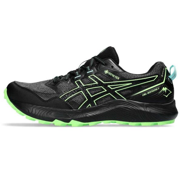 Asics Men's GEL-SONOMA 7 GTX - Black/Green - Image 2