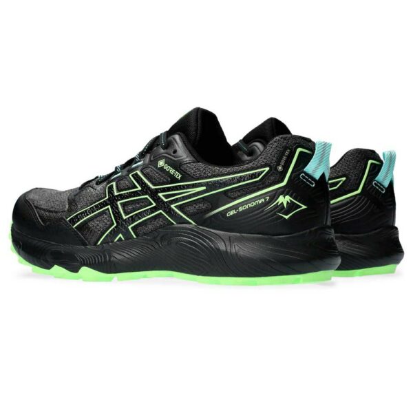 Asics Men's GEL-SONOMA 7 GTX - Black/Green - Image 4