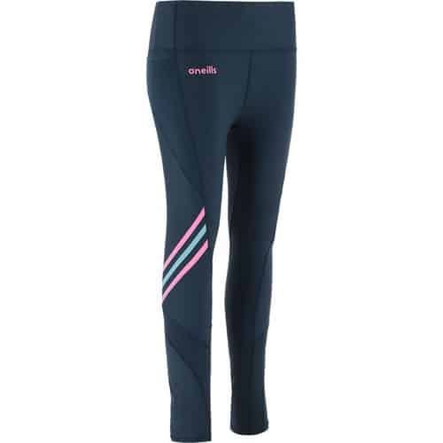 Women's Weston Full Length Leggings Marine / Pink / Green