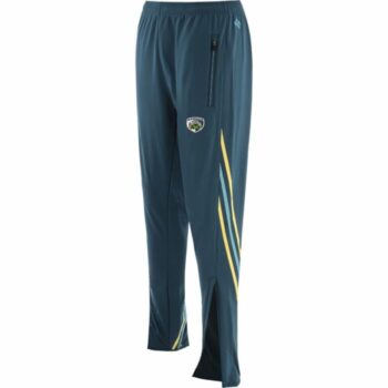 Laois GAA O'Neills Men's Weston Brushed Skinny Pants - Marine/Yellow/Blue