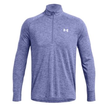 Under Armour Tech 1/2 Zip Training Top - Blue/White