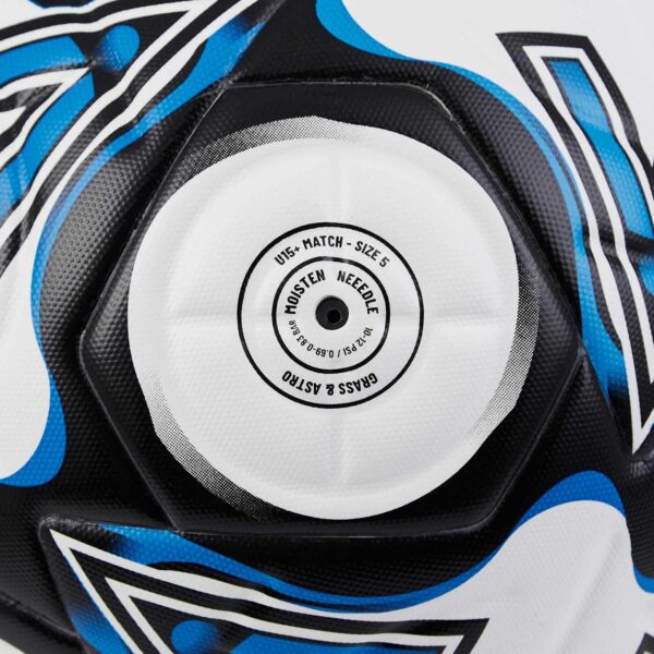 Mitre Delta One Football - White/Black/Blue - Image 2