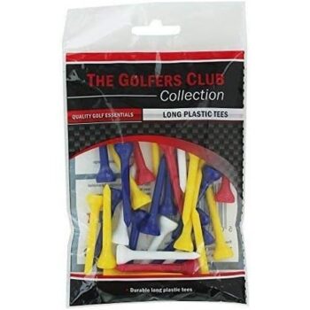 The Golfers Club Collection Long Plastic Tees