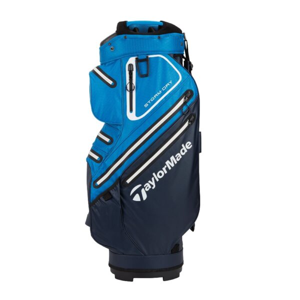 TaylorMade Storm Dry Waterproof Golf Cart Bag - Navy/Blue - Image 2