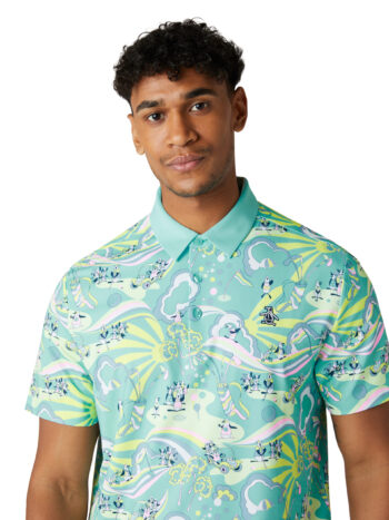 60’s Heritage Print Golf Polo