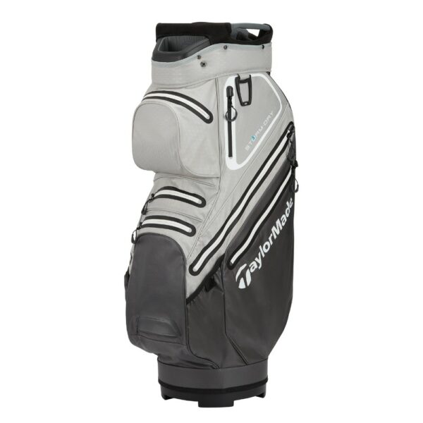 TaylorMade Storm Dry Waterproof Golf Cart Bag - Grey