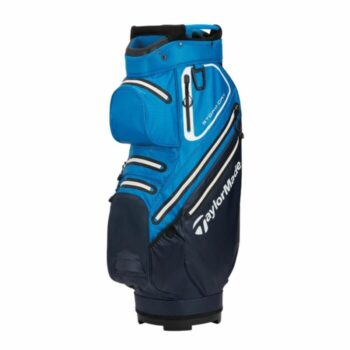 TaylorMade Storm Dry Waterproof Golf Cart Bag - Navy/Blue