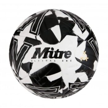 Mitre Ultimax One Football - White/Black